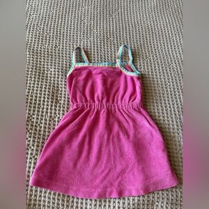 Hanna Andersson Loop Terry Beach Dress with Pockets